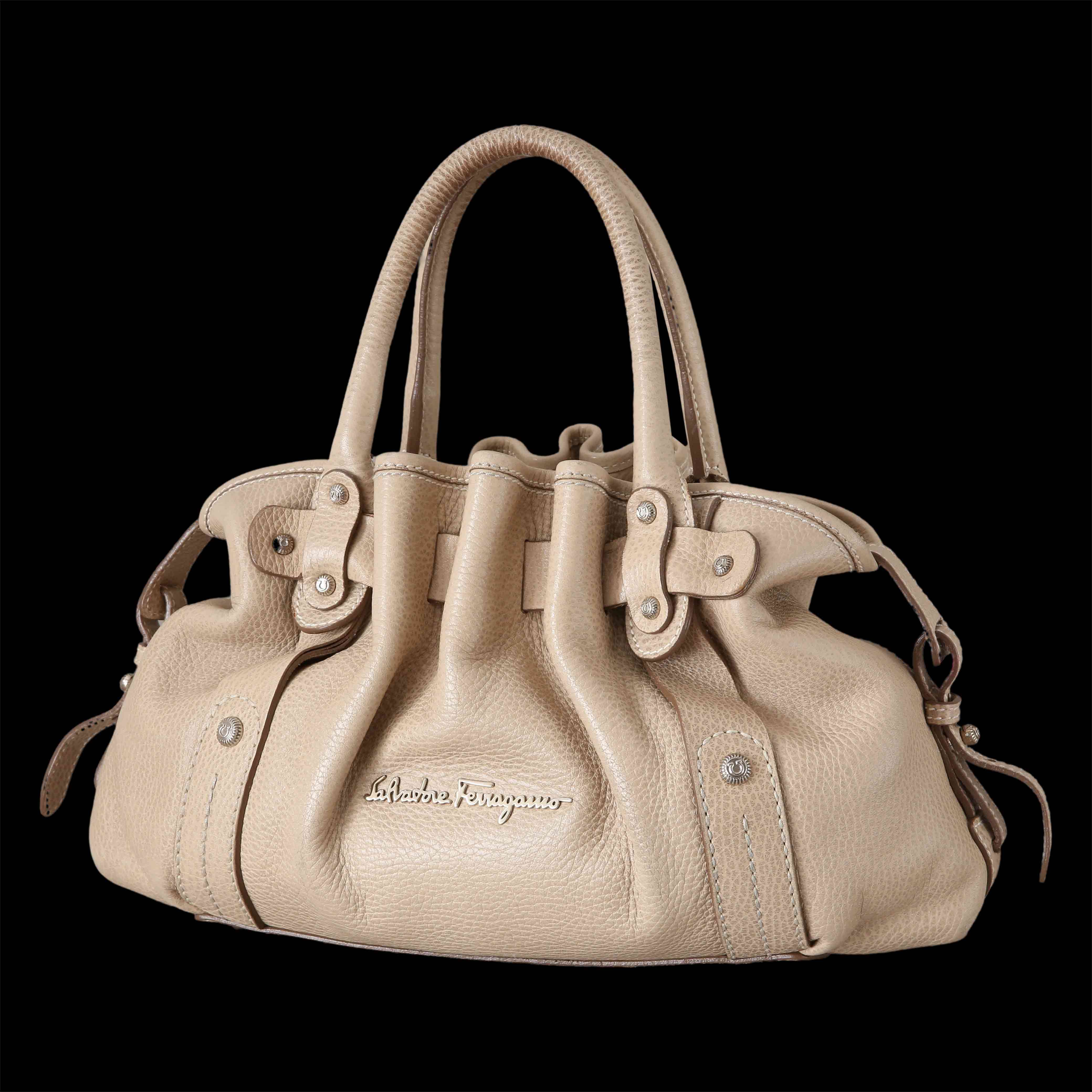 FERRAGAMO(USED)페레가모 레더 토트백